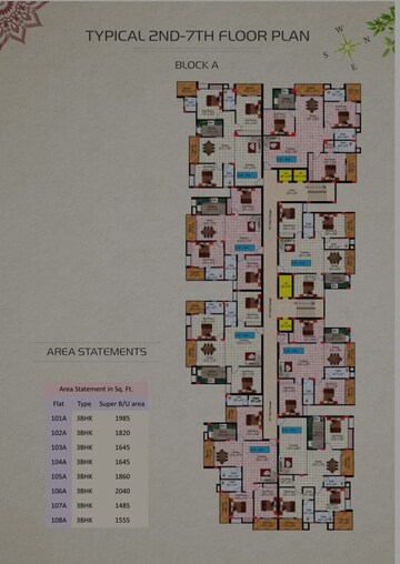 Master Plan in 3 BHK Apartment at Morabadi – for Sale