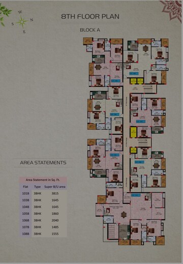 Master Plan in 3 BHK Apartment at Morabadi – for Sale