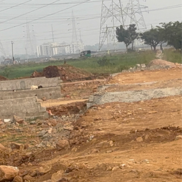 Plot Area in  Plot at Vijayawada One Town – for Sale