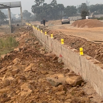 Plot Area in  Plot at Vijayawada One Town – for Sale