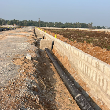 Plot Area in  Plot at Vijayawada One Town – for Sale