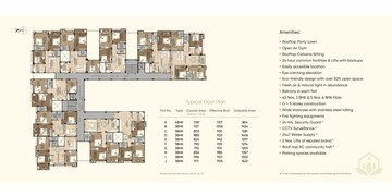 Floor Plan in 3 BHK Apartment at Bankim Nagar – for Sale