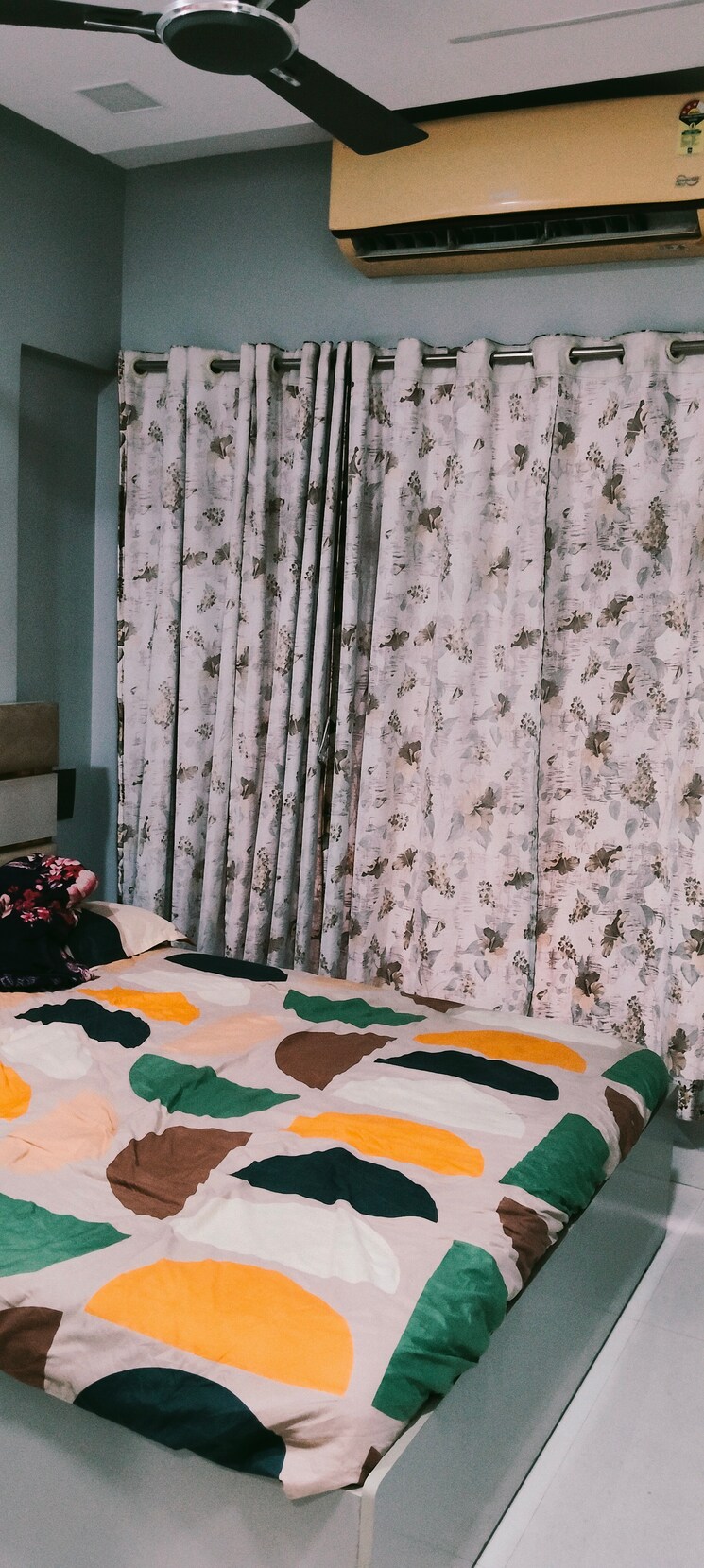 Master Bedroom, kosmos-vinayak-tower 2 Bedroom 750 Sq.Ft. Apartment In Malad East Mumbai 9778815