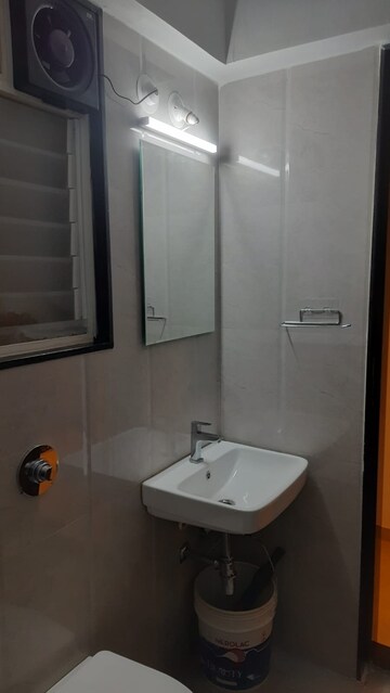 Bathroom in 2 BHK Apartment at Manav Perfect 10, Balewadi – for Rent