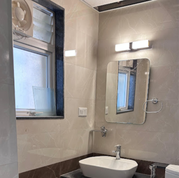 Bathroom in 2 BHK Apartment at Salarpuria Sattva Exotic, Bagalur rd – for Rent