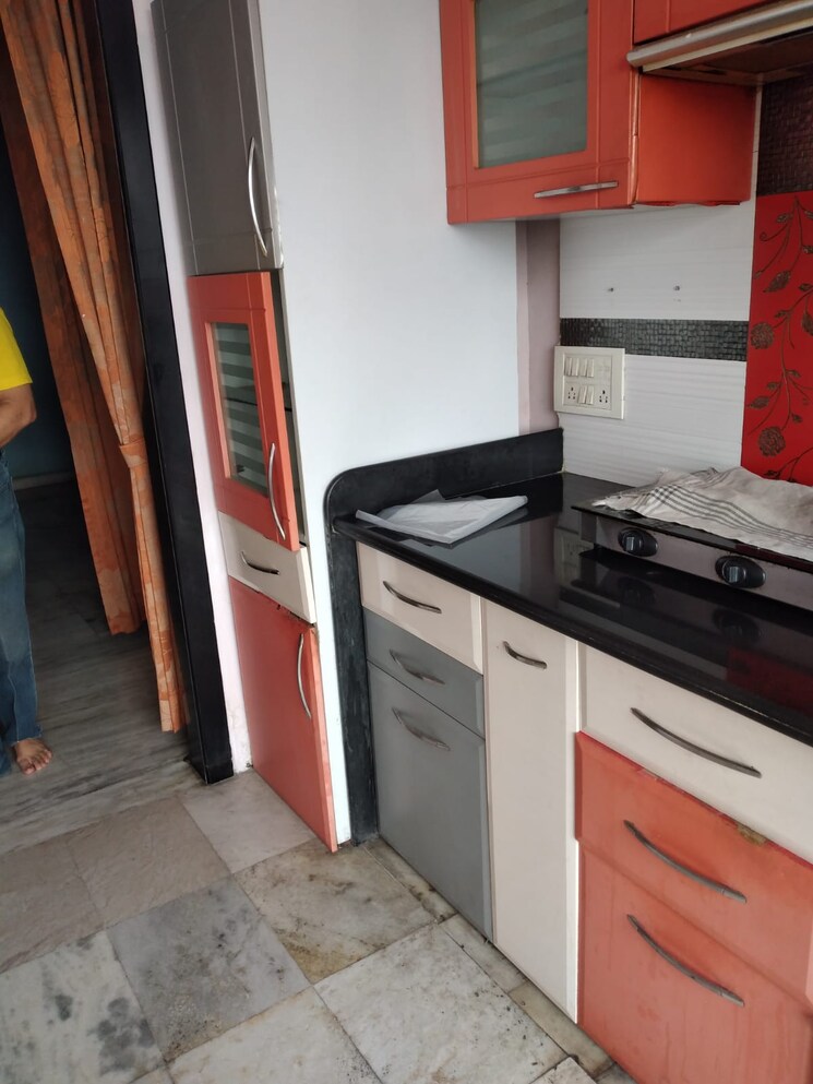 Kitchen, pushpa-mangal-complex 3 Bedroom 1100 Sq.Ft. Apartment In Uthalsar Thane 9779260