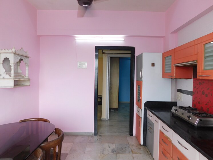 Kitchen, pushpa-mangal-complex 3 Bedroom 1100 Sq.Ft. Apartment In Uthalsar Thane 9779260