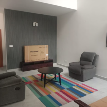 Living Room in 5 BHK Apartment at Assetz Earth And Essence, Hosahalli – for Rent