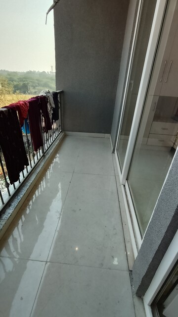 Balcony in 3 BHK Builder Floor at Rajpur Khurd Extension – for Rent