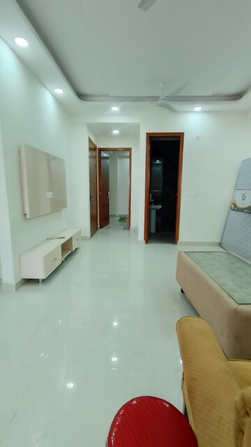 Living Room in 3 BHK Builder Floor at Rajpur Khurd Extension – for Rent