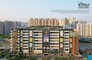  Shop – Exterior View View at Gaur World Street, Sector 16b Greater Noida - for Rent