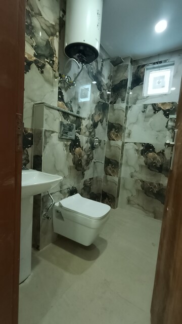Bathroom in 3 BHK Builder Floor at Satbari – for Sale