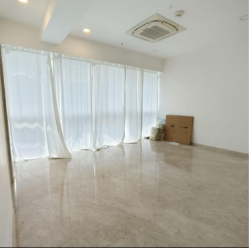 Bathroom in 3 BHK Apartment at Indiabulls Sky Forest, Dighe Nagar – for Rent