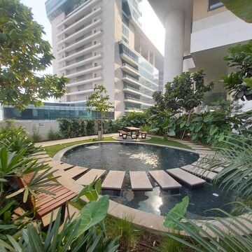 Balcony in 3 BHK Apartment at Indiabulls Sky Forest, Dighe Nagar – for Rent