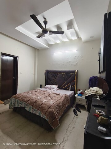 Bedroom in 3 BHK Builder Floor at Sushant Lok I – for Rent