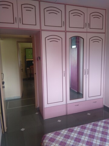 Bedroom in 4 BHK Apartment at Dagade White Woods, Bavdhan – for Rent