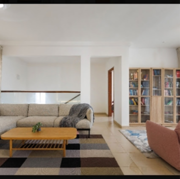 Bedroom in 4 BHK Penthouse at Bhartiya Nikoo Homes, Kannur – for Rent