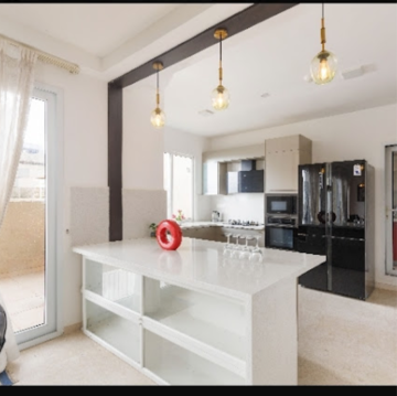 Bedroom in 4 BHK Penthouse at Bhartiya Nikoo Homes, Kannur – for Rent