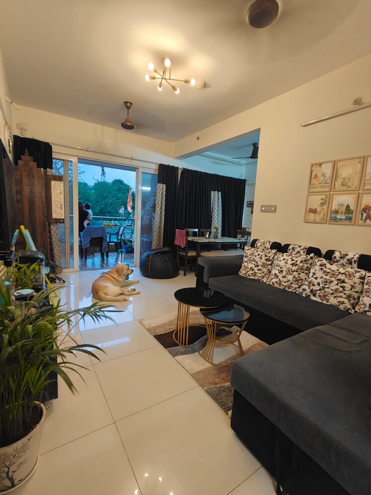 Living Room, kolte-patil-life-republic 3 Bedroom 980 Sq.Ft. Apartment In Hinjewadi Pune 9779967