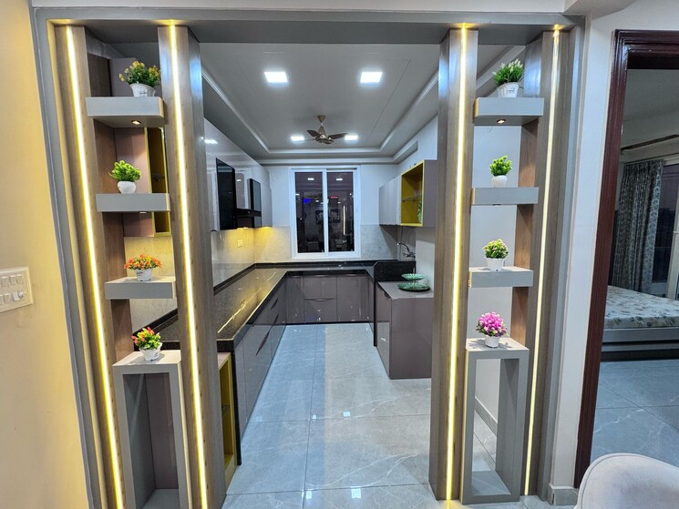 Kitchen, nirman nagar 3 Bedroom 1603 Sq.Ft. Apartment In Nirman Nagar Jaipur 9779947