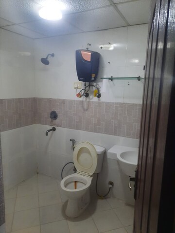 Bathroom in 2 BHK Apartment at RWA Jalvayu Vihar, Sector 25 – for Rent