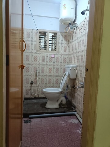 Bathroom in 1 BHK Builder Floor at Gm Palya – for Rent
