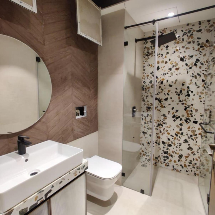 Bathroom, lodha-world-crest 3 Bedroom 1553 Sq.Ft. Apartment In Empire Mill Mumbai 9780715