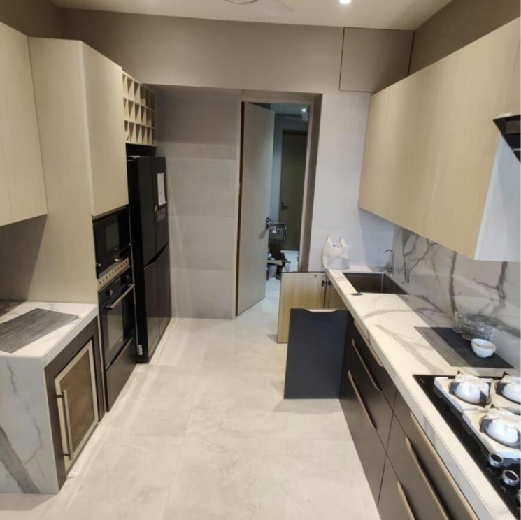 Kitchen, lodha-world-crest 3 Bedroom 1553 Sq.Ft. Apartment In Empire Mill Mumbai 9780715