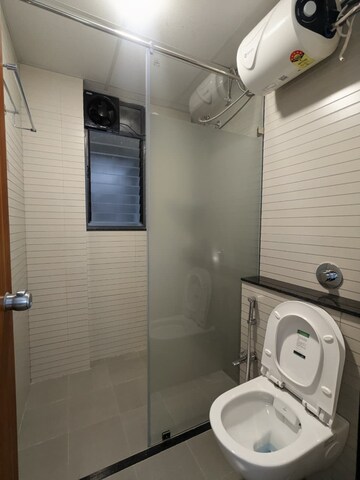 Bathroom in 2.5 BHK Apartment at Mantra Mirari, Koregaon Park – for Rent