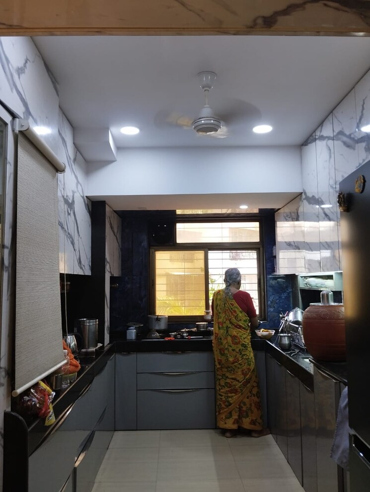 Kitchen, suyash-heights 3 Bedroom 1600 Sq.Ft. Apartment In Kharghar Sector 18 Navi Mumbai 9780782