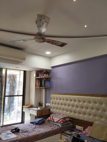 Bedroom in 3 BHK Apartment at Suyash Heights, Kharghar Sector 18 – for Rent