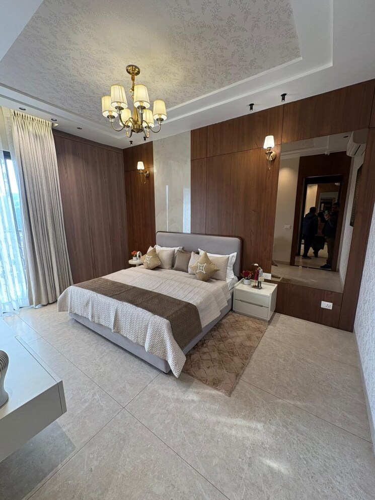 Bedroom, dhakoli 3 Bedroom 1915 Sq.Ft. Apartment In Dhakoli Zirakpur 9781059