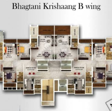 3 BHK Apartment For Sale in Bhagtani Krishaang, Versova
