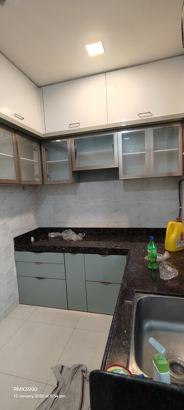 Kitchen in 1 BHK Apartment at Ganga CHS Bhandup East, Bhandup East – for Rent