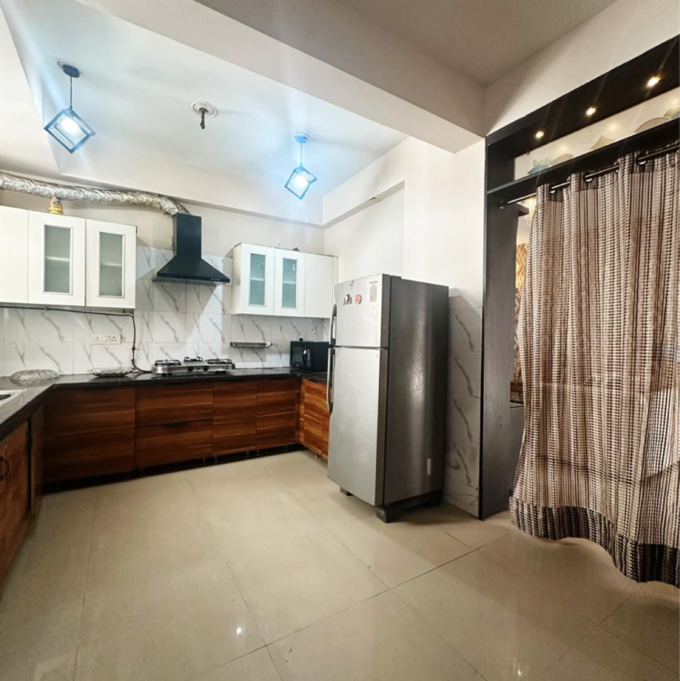 Kitchen, nk-sharma-savitry-greens 3 Bedroom 1840 Sq.Ft. Apartment In Vip Road Zirakpur 9781239