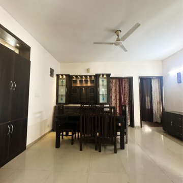 Living Room in 3 BHK Apartment at NK Sharma Savitry Greens, Vip Road – for Rent