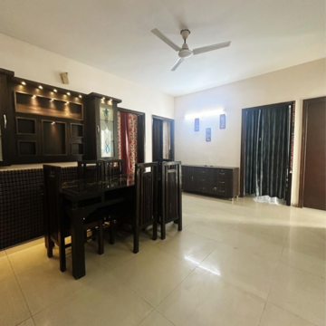 Living Room in 3 BHK Apartment at NK Sharma Savitry Greens, Vip Road – for Rent
