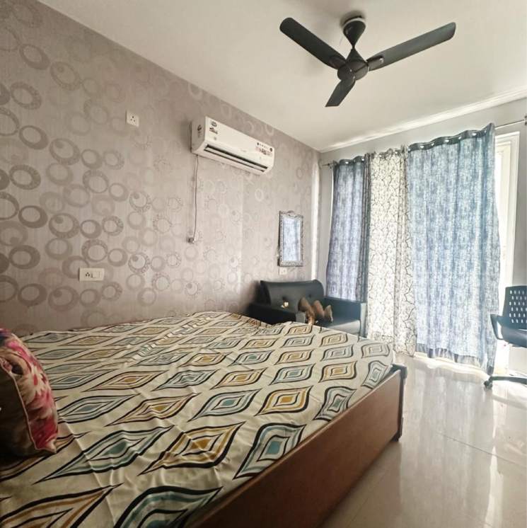 Bedroom, nk-sharma-savitry-greens 3 Bedroom 1840 Sq.Ft. Apartment In Vip Road Zirakpur 9781239