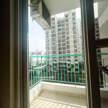 Balcony in 3 BHK Apartment at NK Sharma Savitry Greens, Vip Road – for Rent