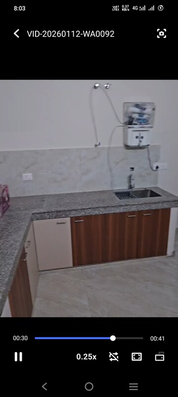 Bathroom in 1 BHK Builder Floor at Malhour – for Rent