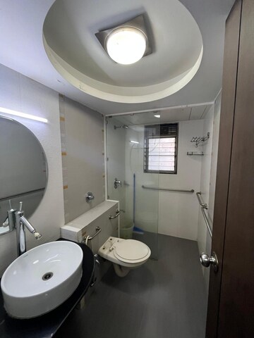 Bathroom in 3 BHK Apartment at Simran CHS Santacruz, Santacruz West – for Sale