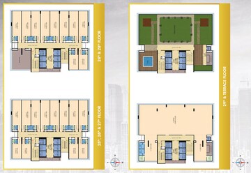 Floor Plan in  Office Space at Plan M Business Park, Turbhe – for Sale