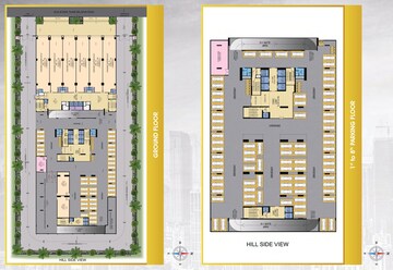 Floor Plan in  Office Space at Plan M Business Park, Turbhe – for Sale