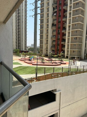 Balcony in 3 BHK Apartment at Janki Rainbow Apartments, Baner – for Rent