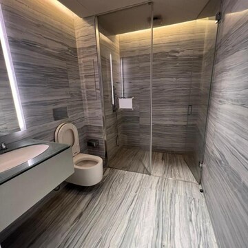 Bathroom in 4 BHK Apartment at Lodha The World Towers World One Tier 3 Trinity, Empire Mill – for Rent