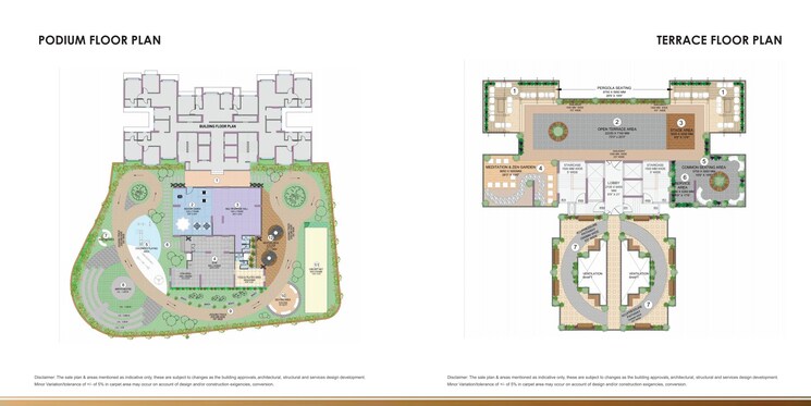 Master Plan, saksham-heights 1 Bedroom 615 Sq.Ft. Apartment In Dhansar Navi Mumbai 9781339