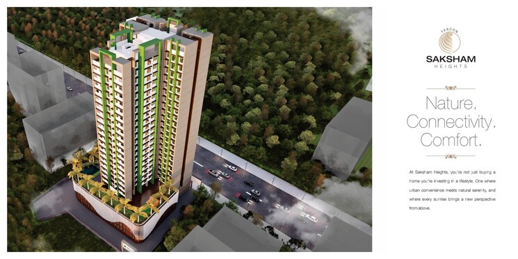 Master Plan, saksham-heights 1 Bedroom 653 Sq.Ft. Apartment In Dhansar Navi Mumbai 9781354