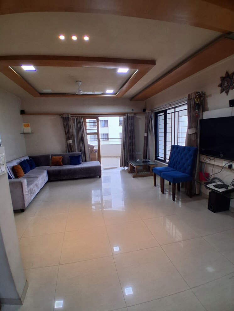 Living Room, tejraj-malika 3 Bedroom 1750 Sq.Ft. Apartment In Bhosale Nagar Pune 9781416