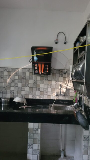 Kitchen in 1 BHK Builder Floor at Palam Vihar – for Rent