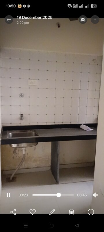 Kitchen in 1 RK Apartment at Seven Apna Ghar Phase 2 Plot B, Mira Road – for Rent